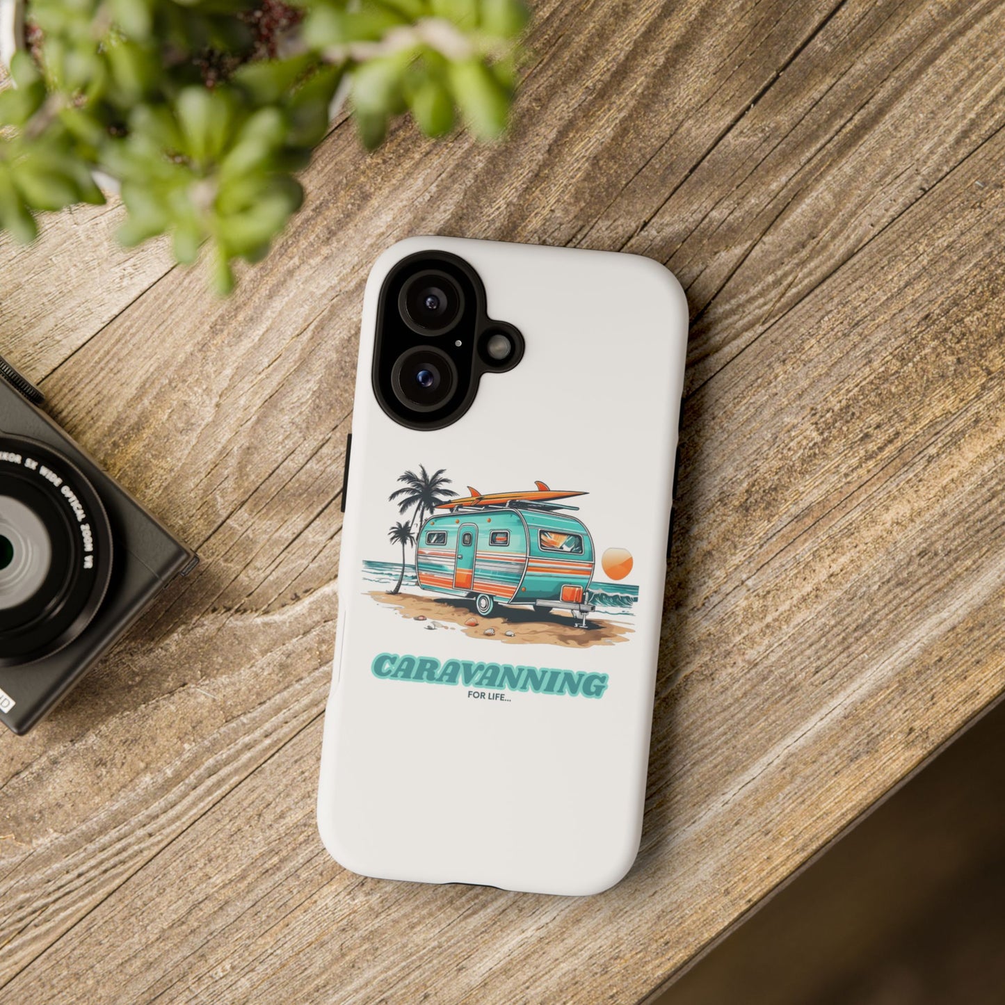 Caravan Phone Case - Caravanning for Life Design Caravan Phone Case - Ideal Gift for Caravan Owners