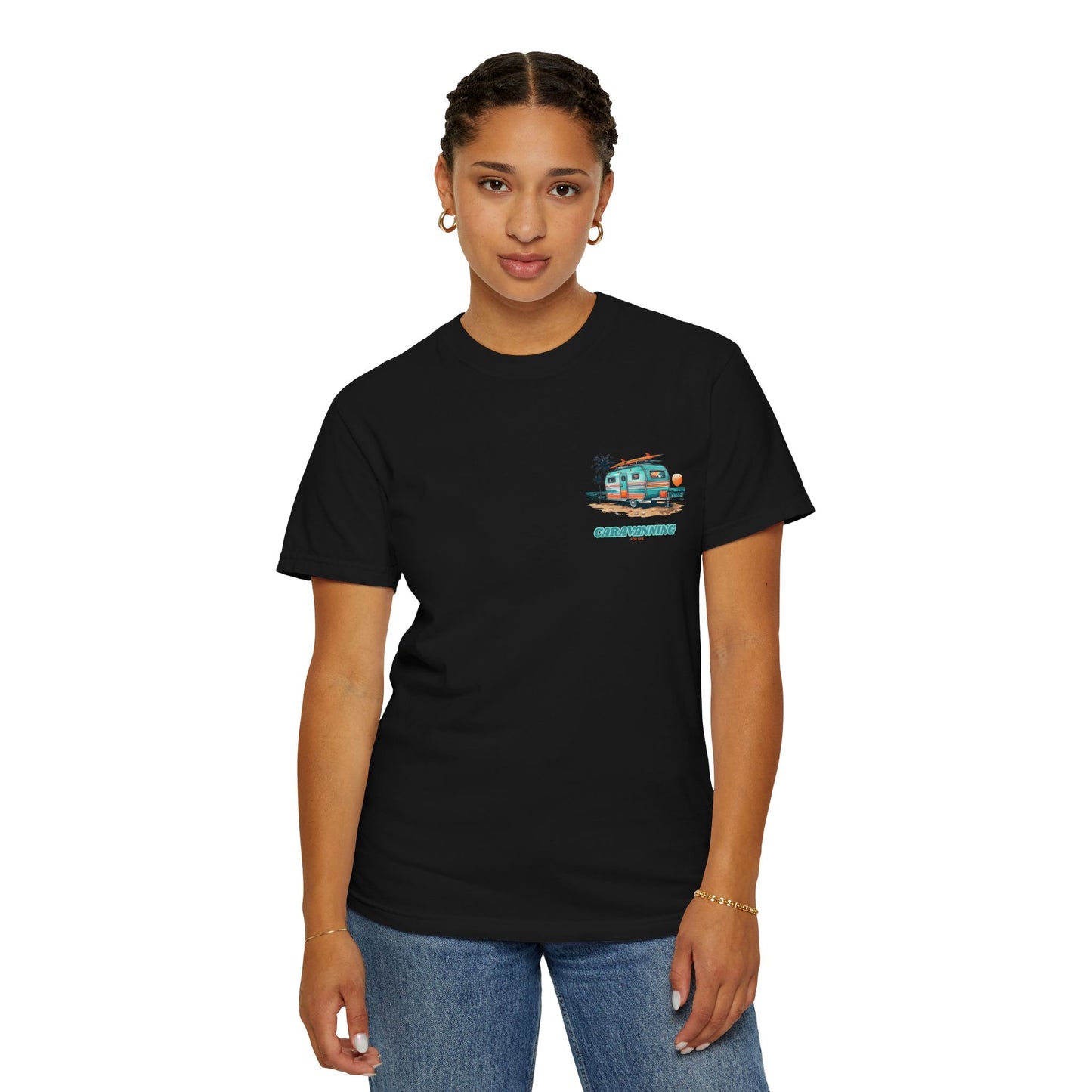 Caravan T-Shirt - Caravanning For Life Unisex T-Shirt - Caraval tshirt - Front + Back Print