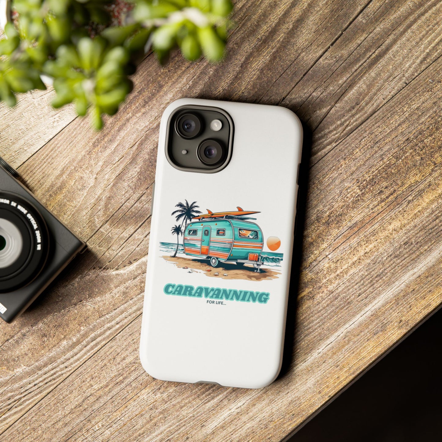 Caravan Phone Case - Caravanning for Life Design Caravan Phone Case - Ideal Gift for Caravan Owners