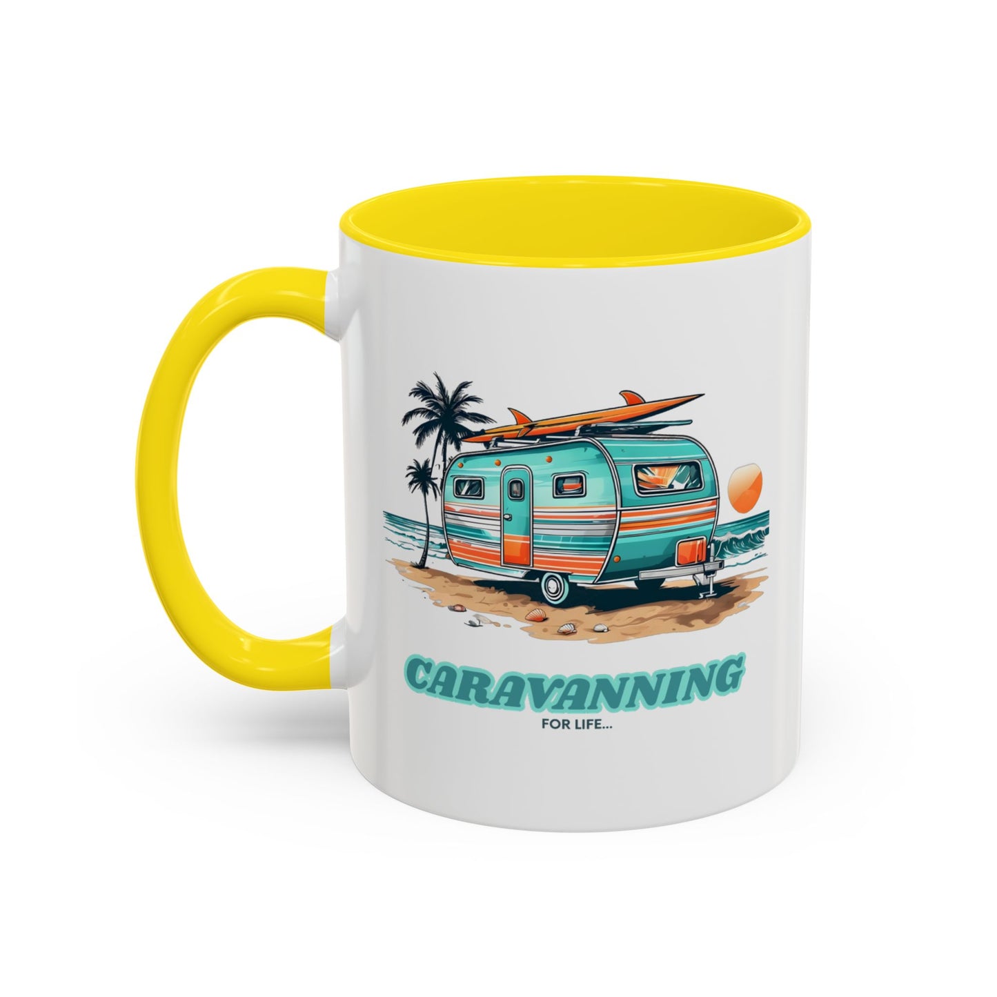 Caravan Mug - Caravanning for Life - Tea / Coffee Mug - Camper Mug Gift