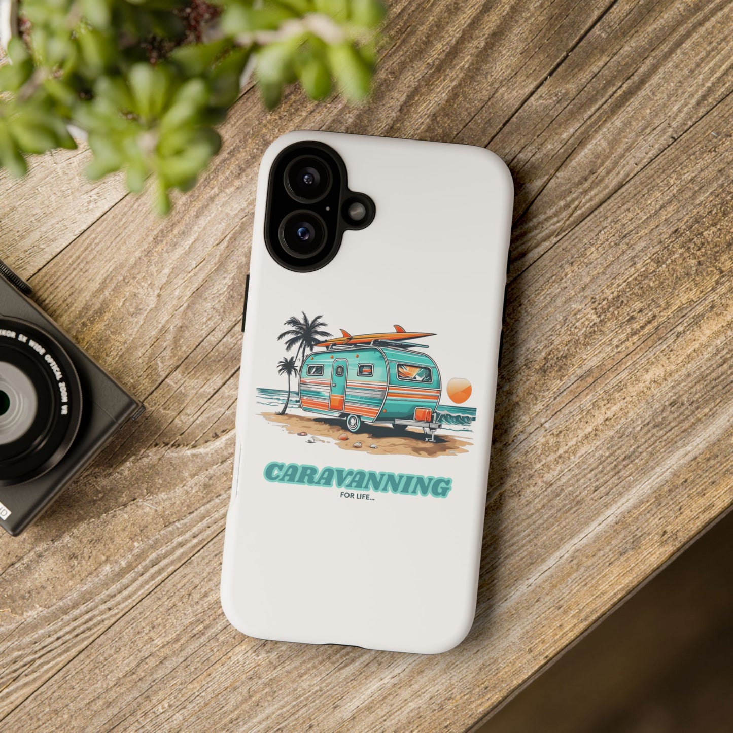 Caravan Phone Case - Caravanning for Life Design Caravan Phone Case - Ideal Gift for Caravan Owners