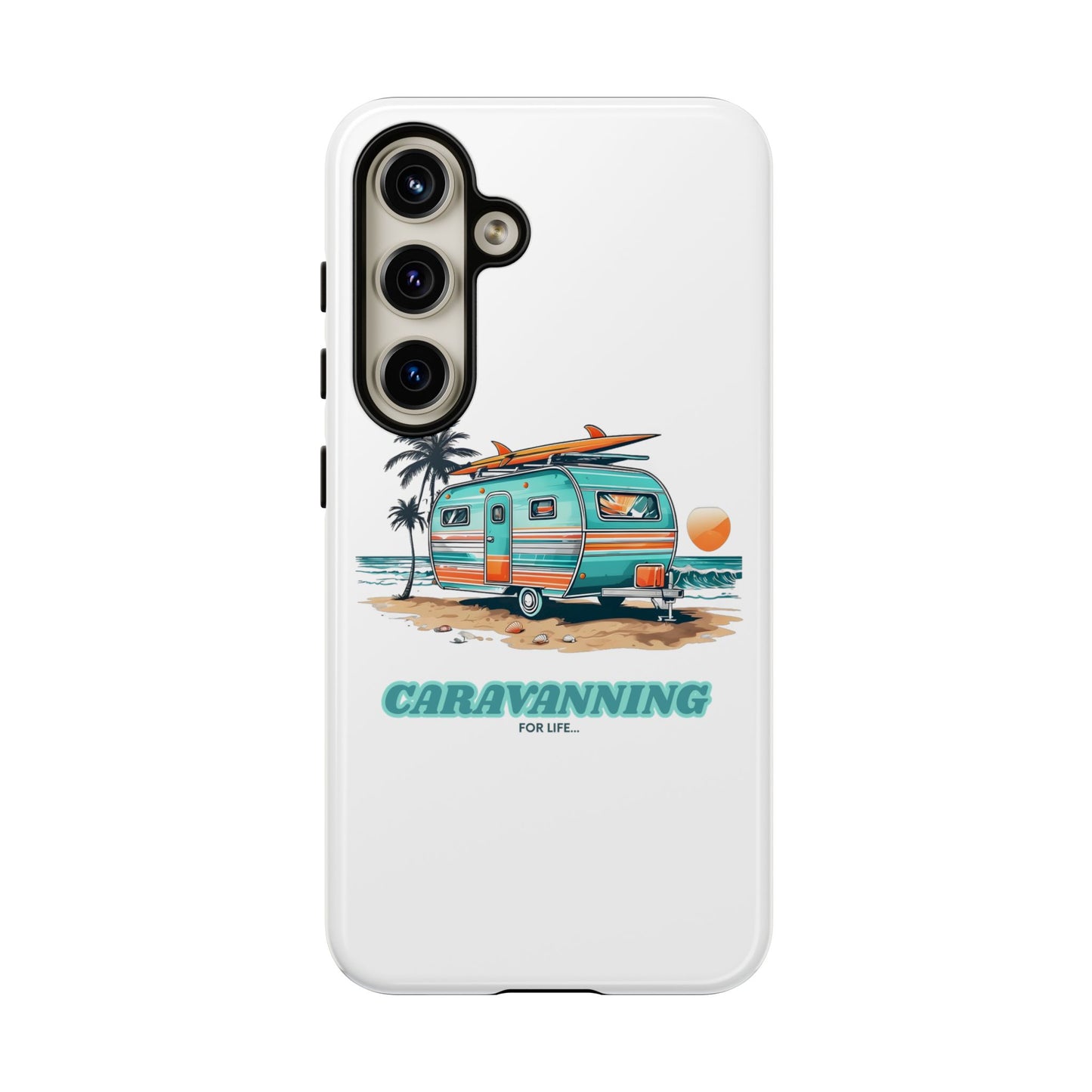 Caravan Phone Case - Caravanning for Life Design Caravan Phone Case - Ideal Gift for Caravan Owners