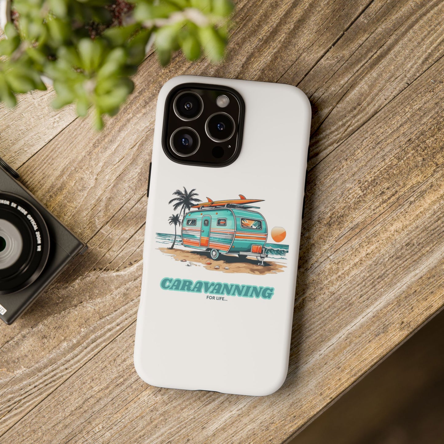 Caravan Phone Case - Caravanning for Life Design Caravan Phone Case - Ideal Gift for Caravan Owners