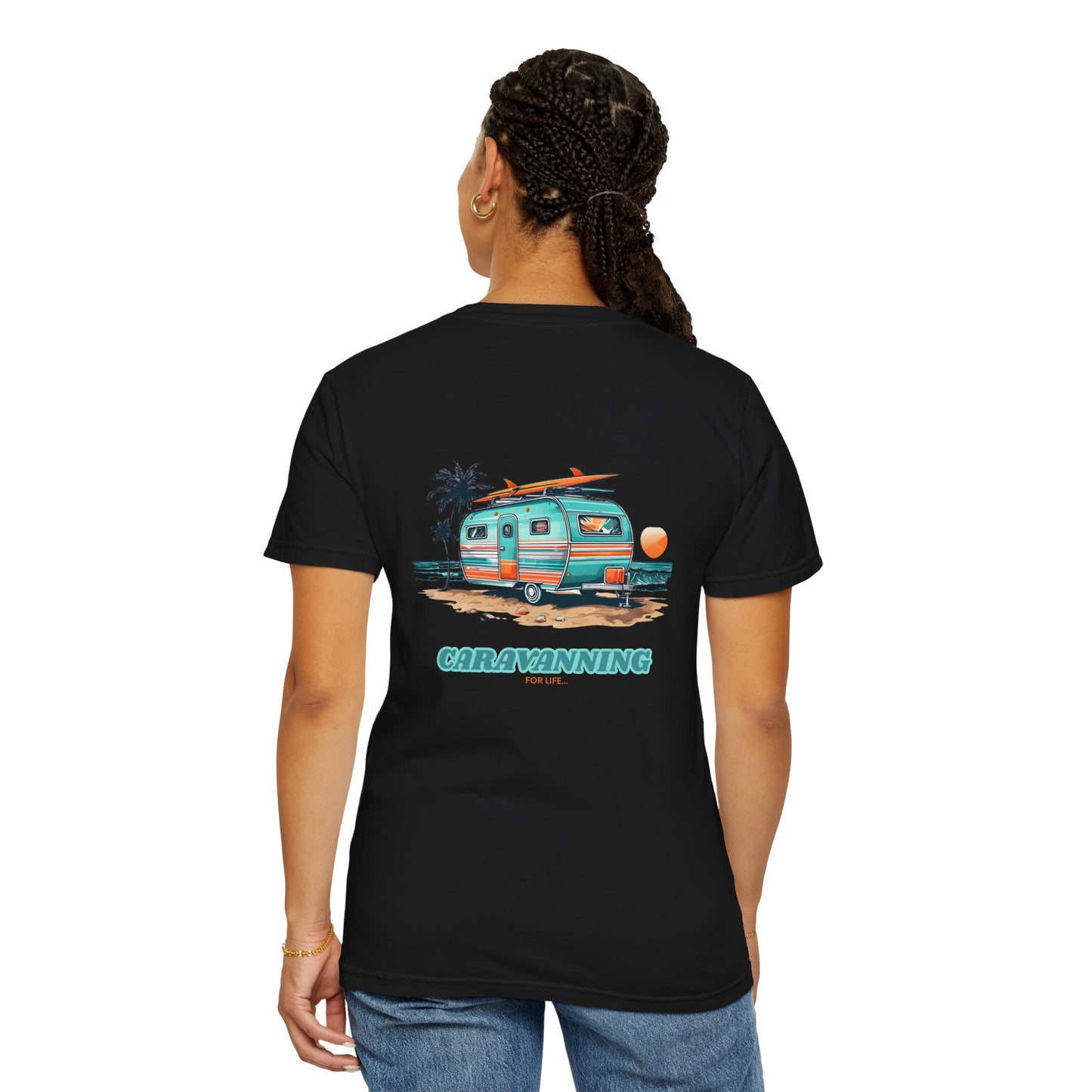 Caravan T-Shirt - Caravanning For Life Unisex T-Shirt - Caraval tshirt - Front + Back Print