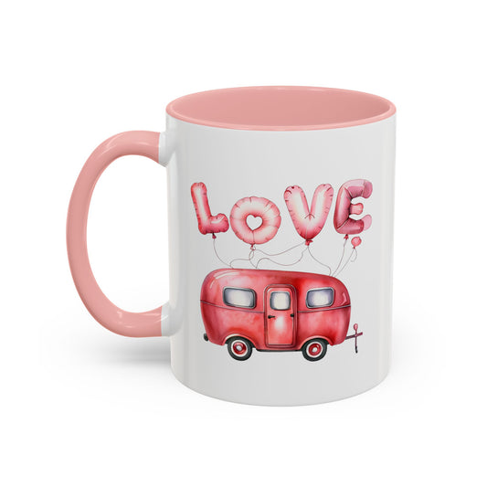 Caravan Mug - Love My Caravan Design - Valentines Love Mug - Valentines Caravan Gift Mug - Caravan Coffee Mug - Caravan Tea Mug