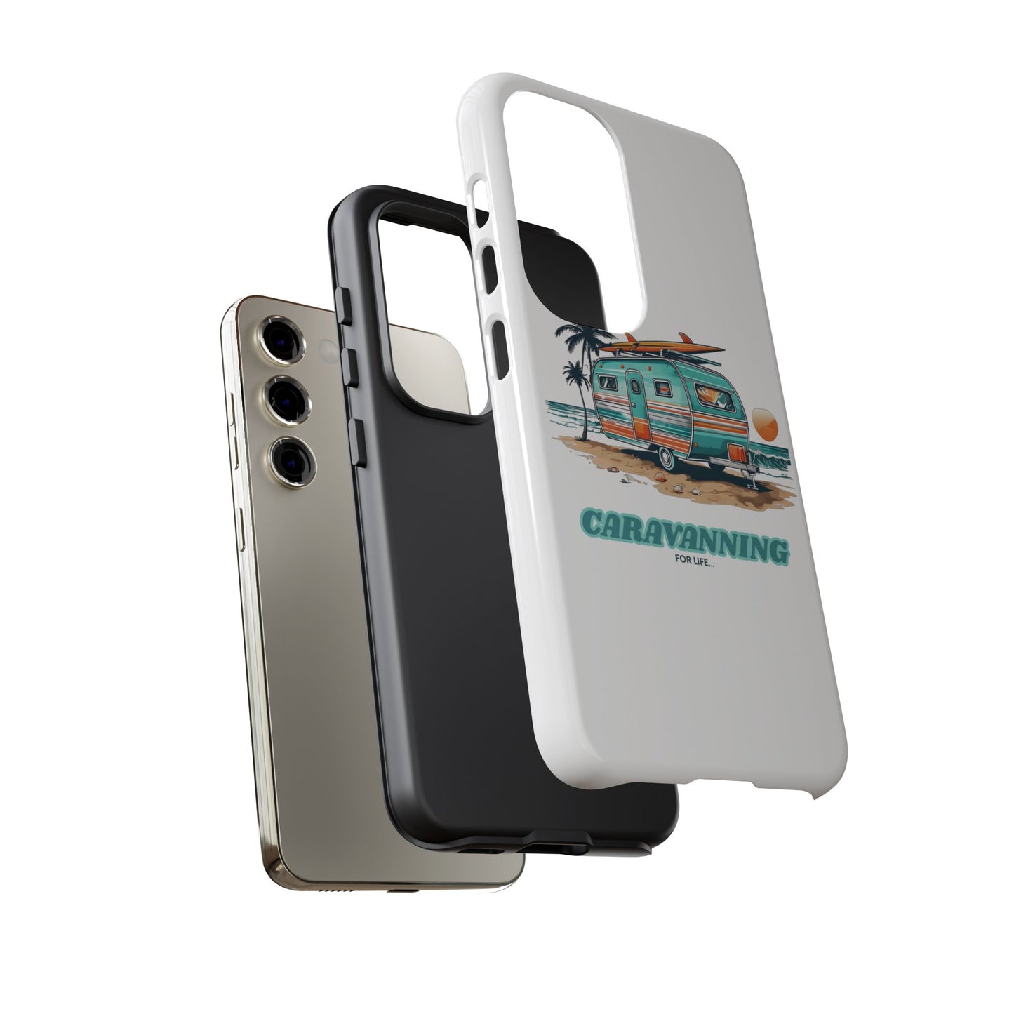 Caravan Phone Case - Caravanning for Life Design Caravan Phone Case - Ideal Gift for Caravan Owners