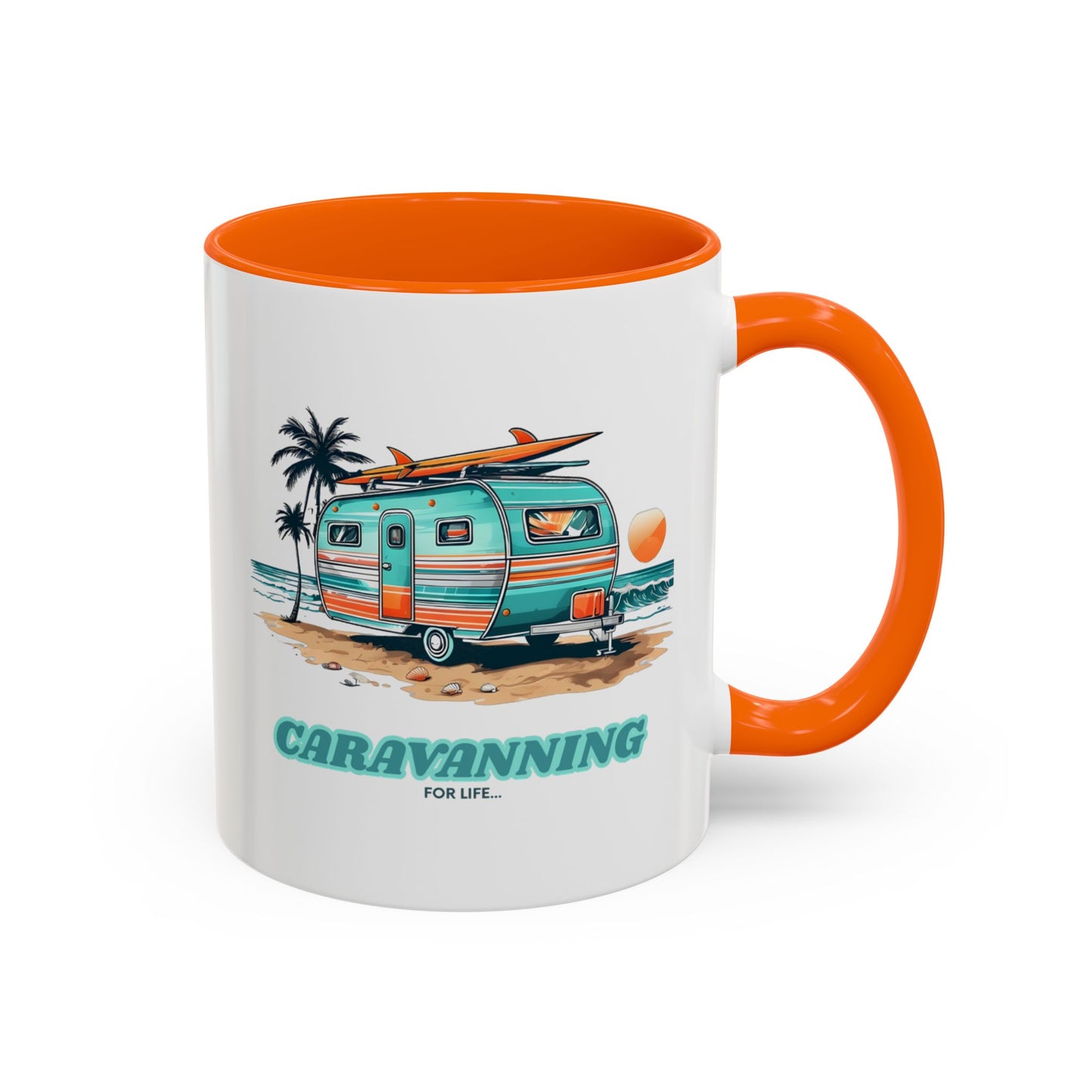 Caravan Mug - Caravanning for Life - Tea / Coffee Mug - Camper Mug Gift