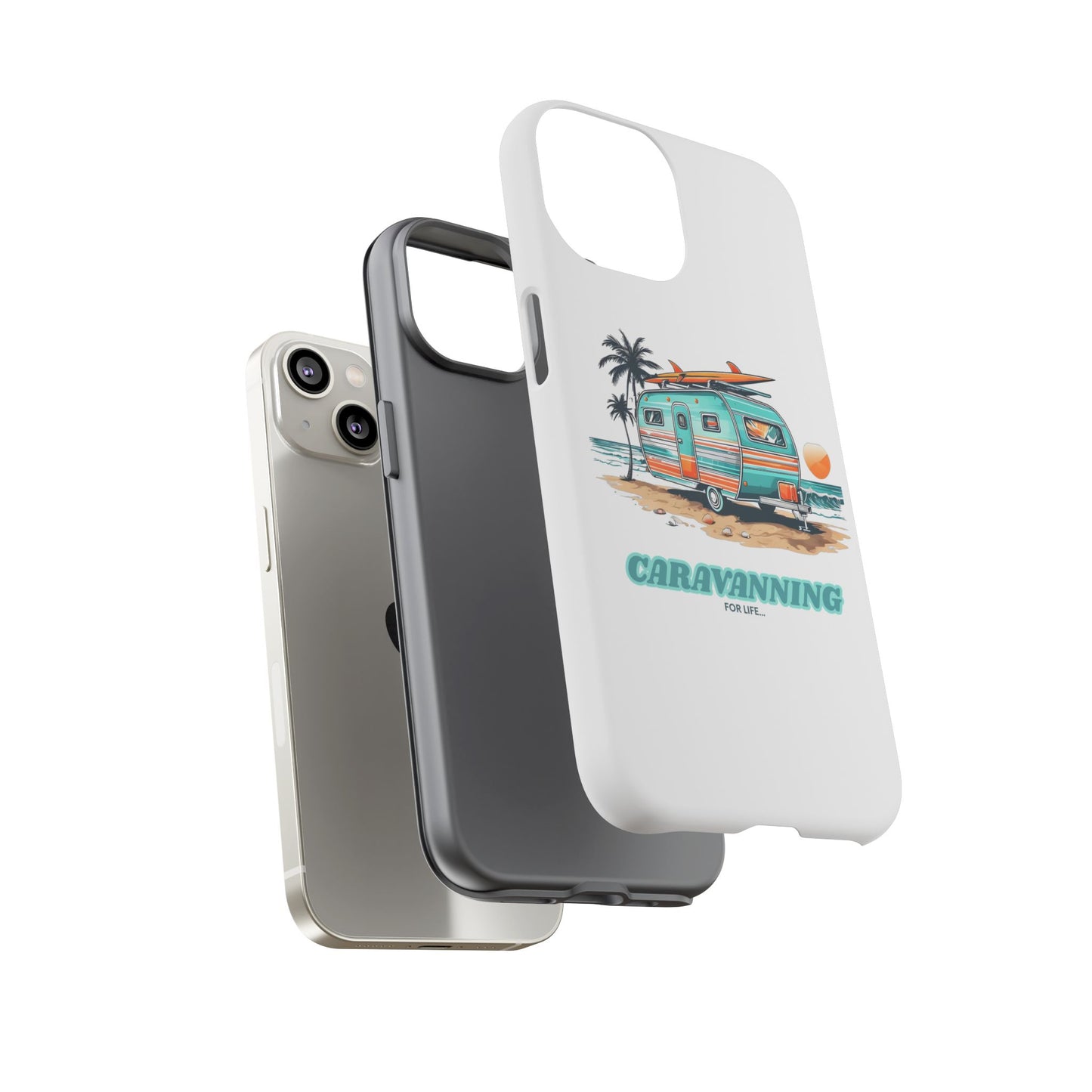 Caravan Phone Case - Caravanning for Life Design Caravan Phone Case - Ideal Gift for Caravan Owners