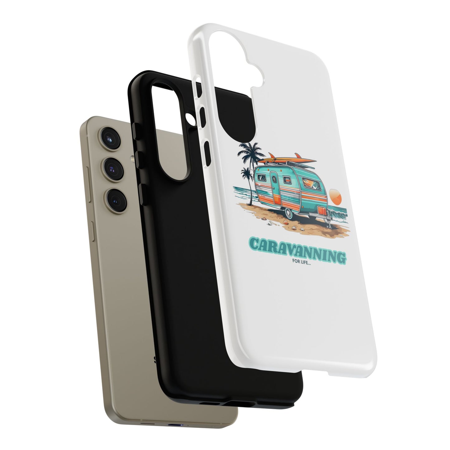 Caravan Phone Case - Caravanning for Life Design Caravan Phone Case - Ideal Gift for Caravan Owners