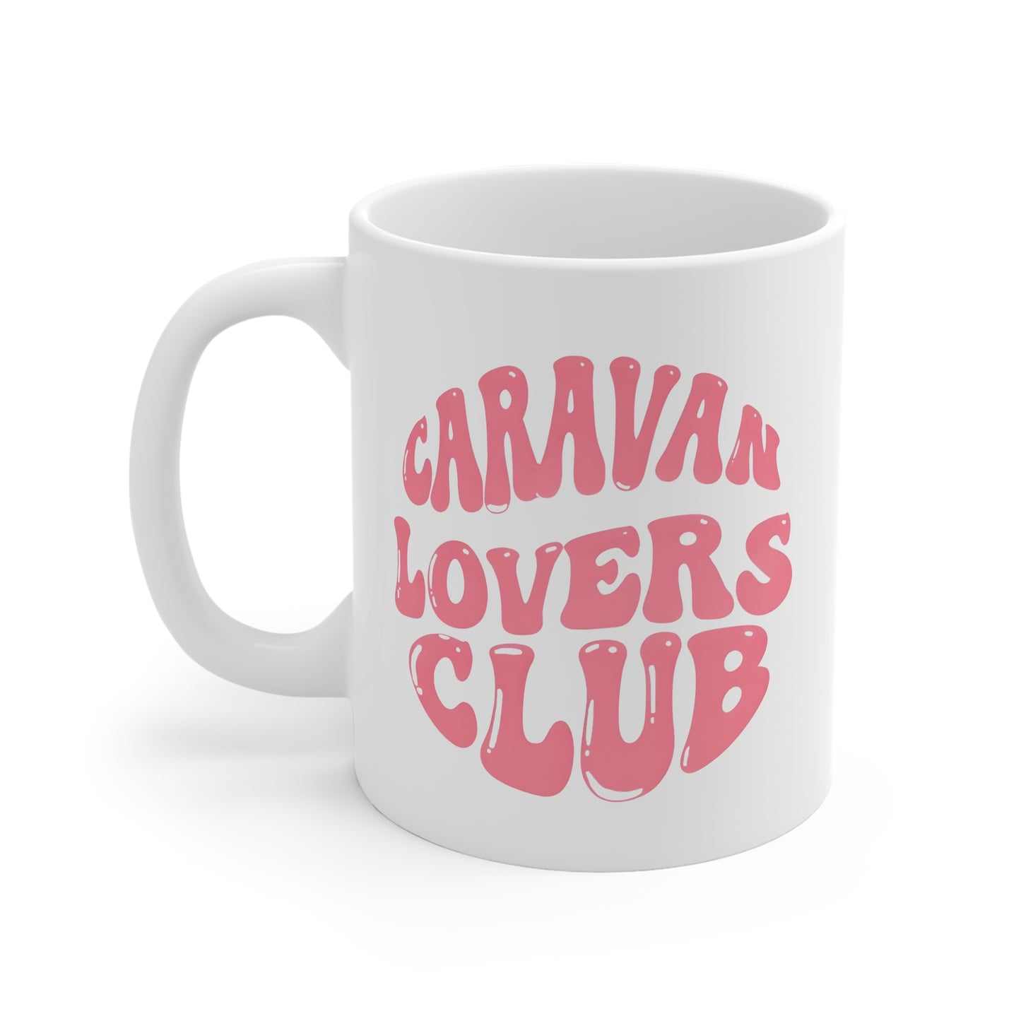 Caravan Gift Mug - Caravan Lovers Club Design - Caravan Coffee Mug - Caravan Tea Mug