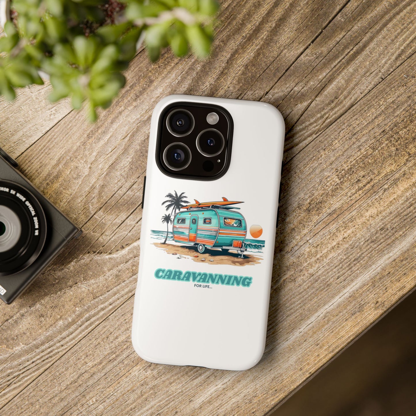 Caravan Phone Case - Caravanning for Life Design Caravan Phone Case - Ideal Gift for Caravan Owners