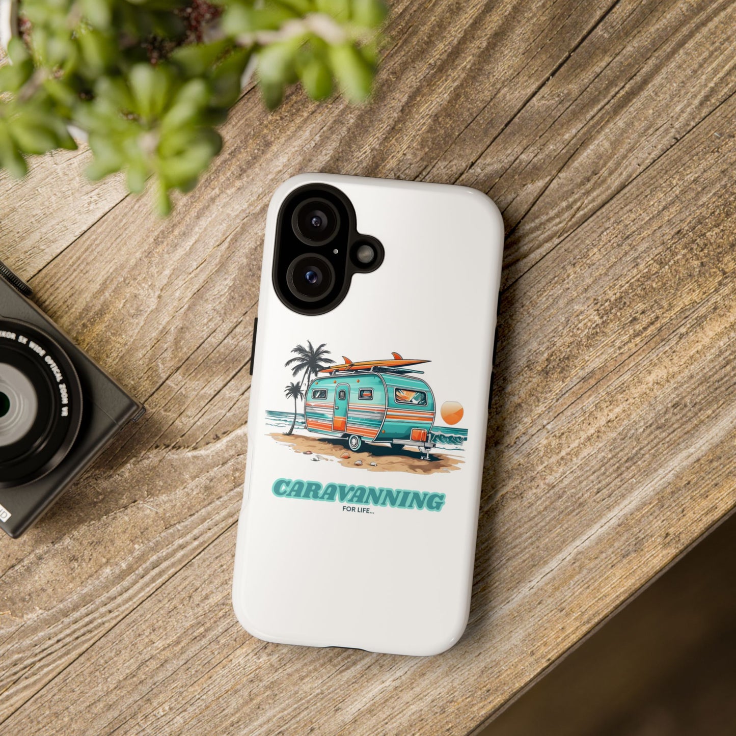 Caravan Phone Case - Caravanning for Life Design Caravan Phone Case - Ideal Gift for Caravan Owners