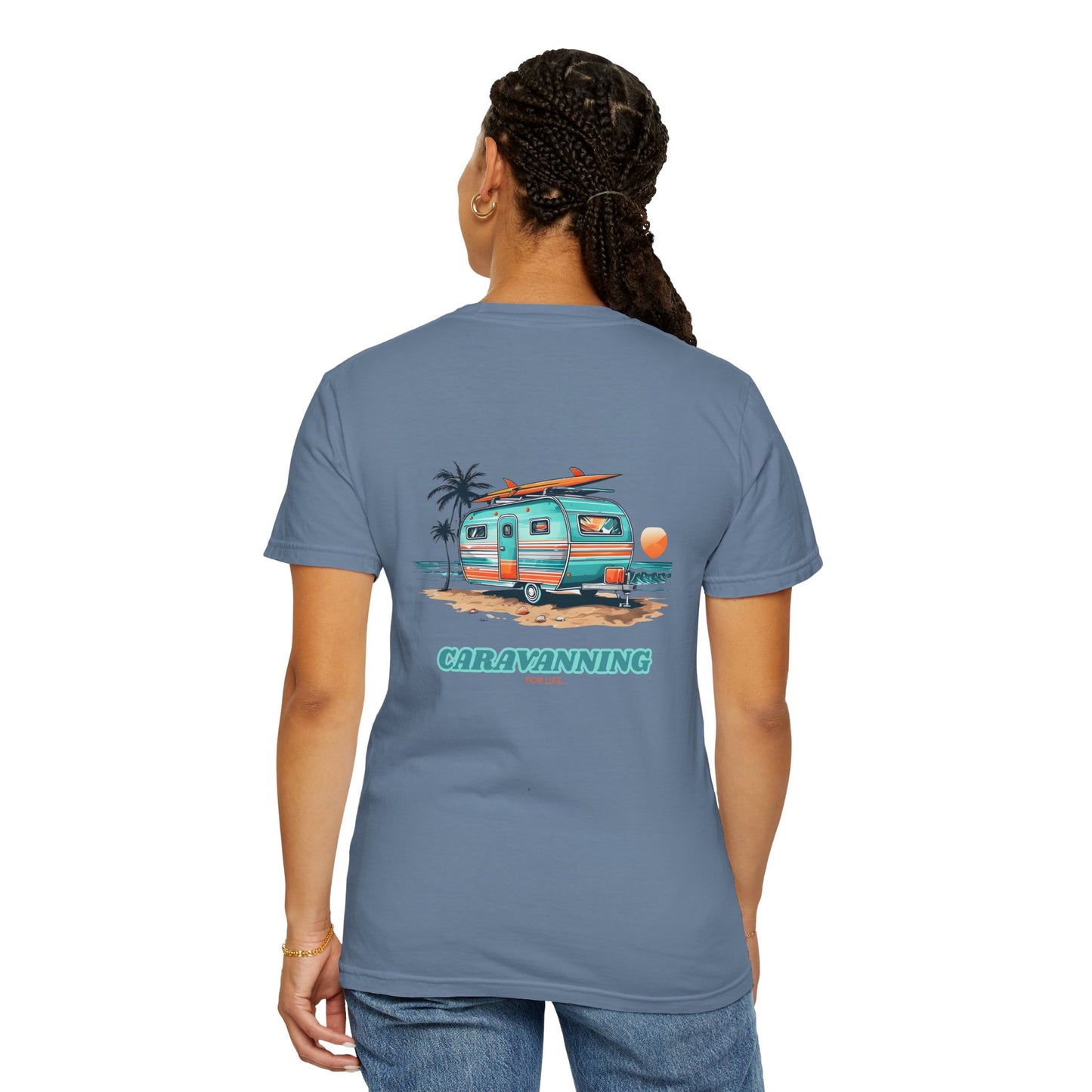 Caravan T-Shirt - Caravanning For Life Unisex T-Shirt - Caraval tshirt - Front + Back Print