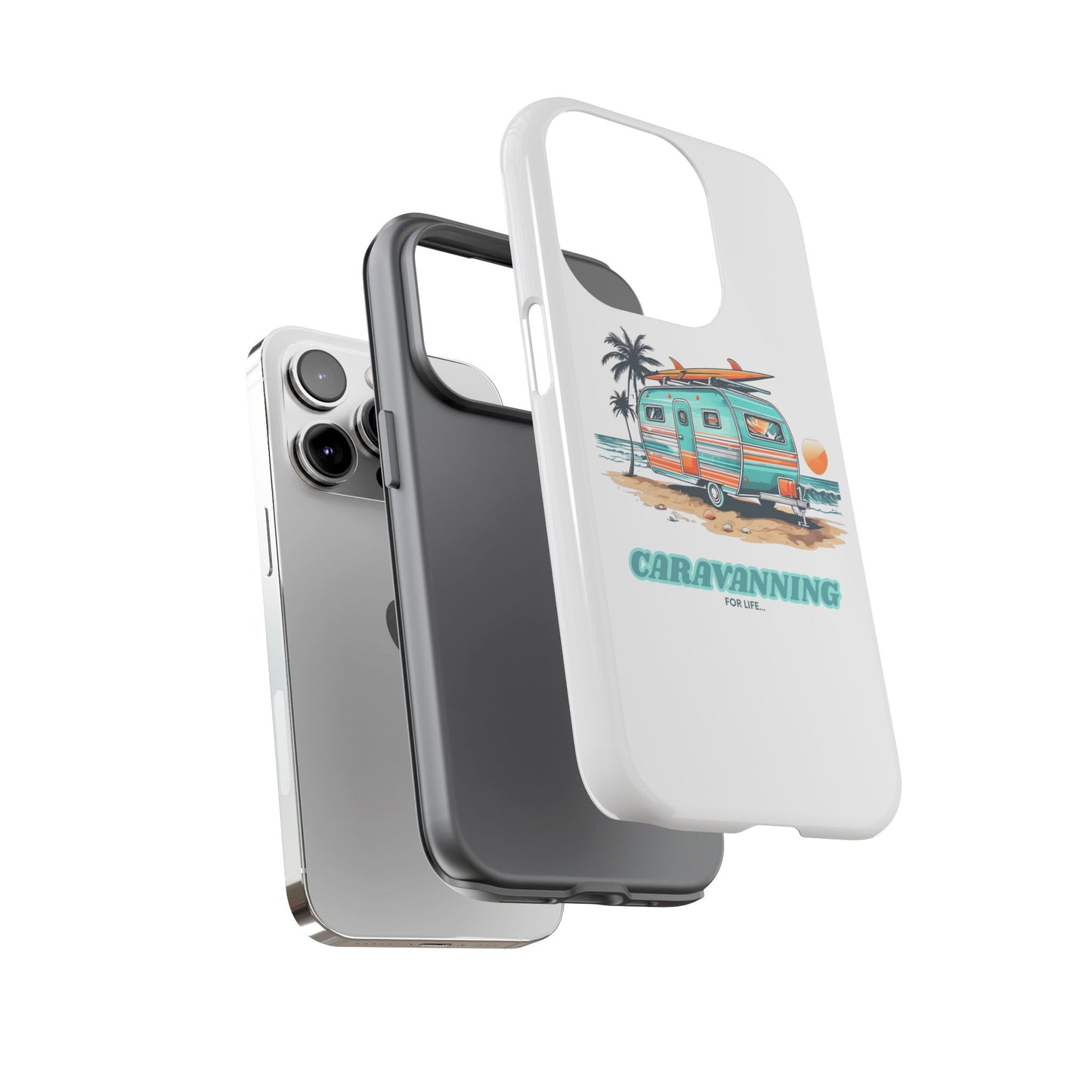 Caravan Phone Case - Caravanning for Life Design Caravan Phone Case - Ideal Gift for Caravan Owners