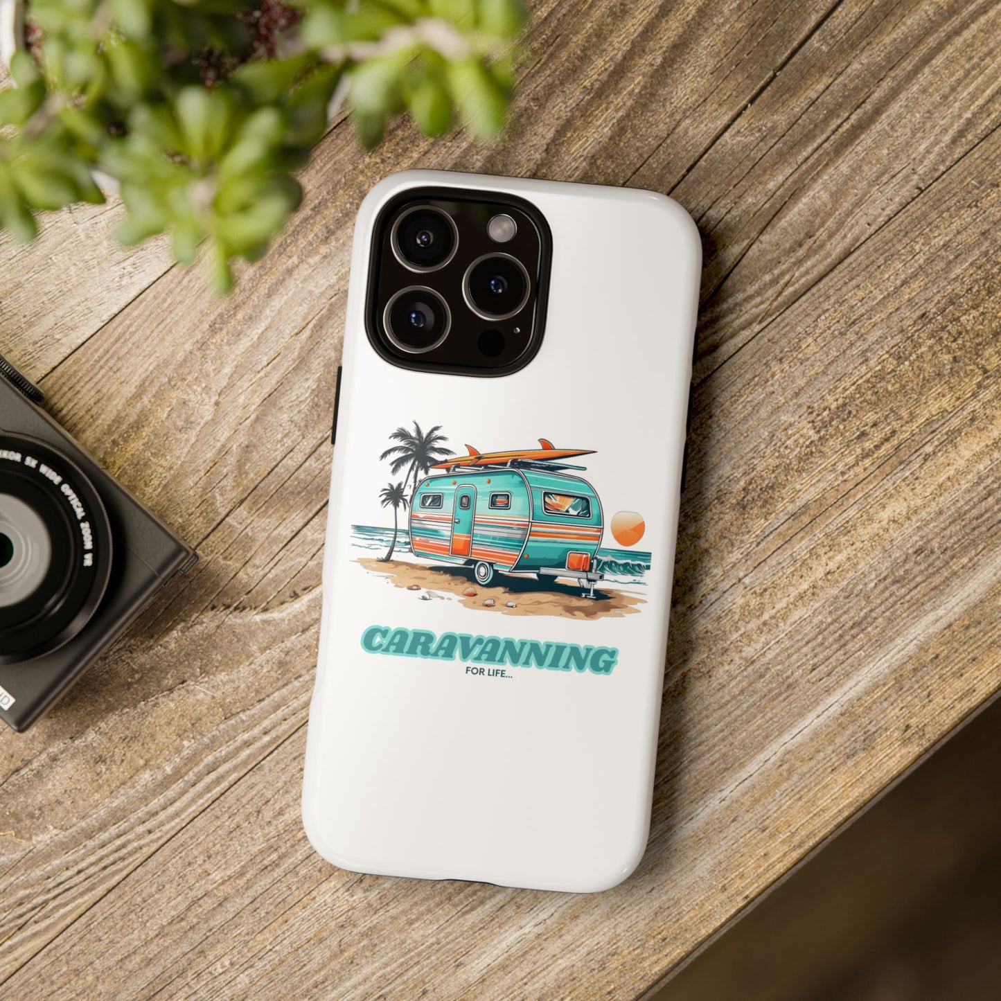 Caravan Phone Case - Caravanning for Life Design Caravan Phone Case - Ideal Gift for Caravan Owners