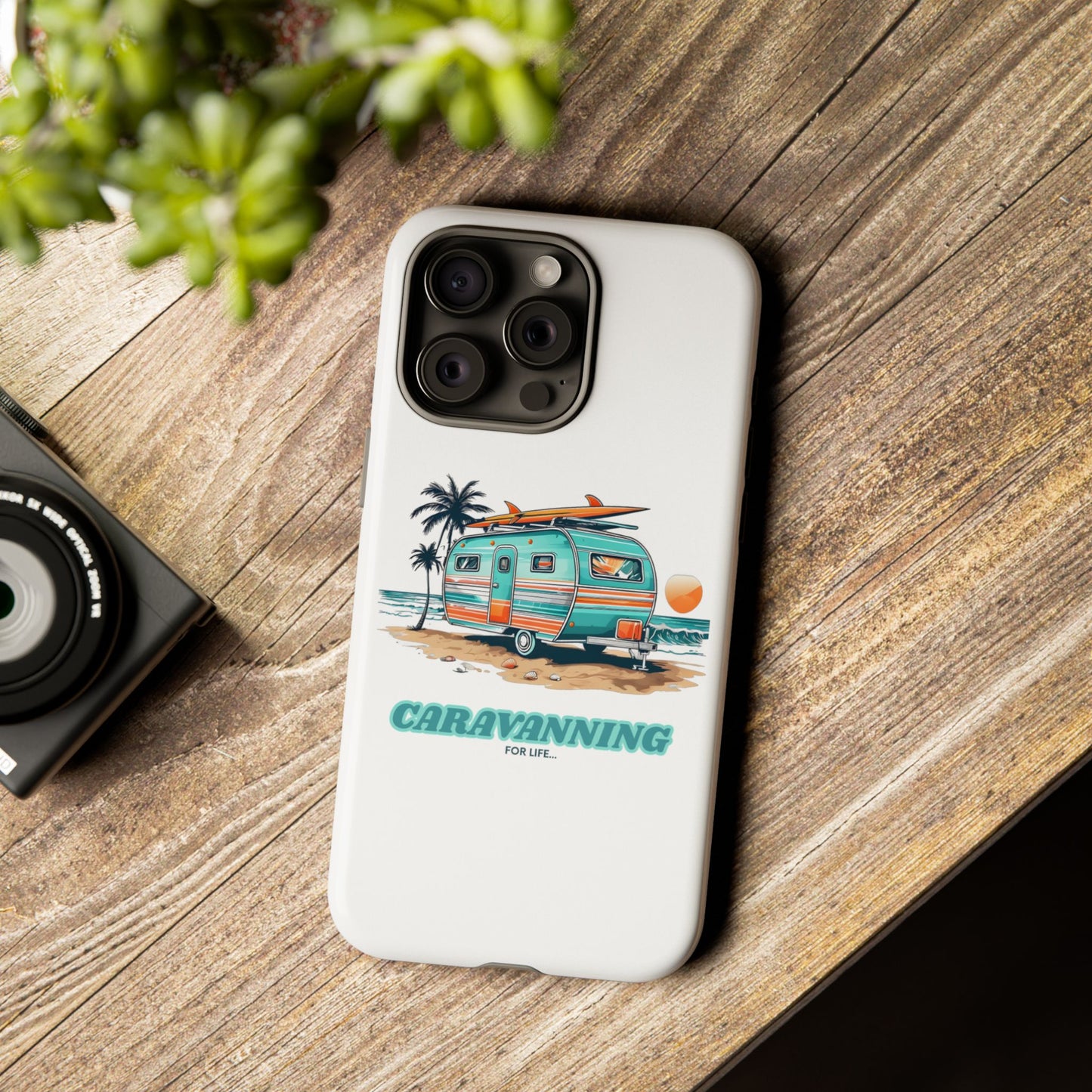 Caravan Phone Case - Caravanning for Life Design Caravan Phone Case - Ideal Gift for Caravan Owners