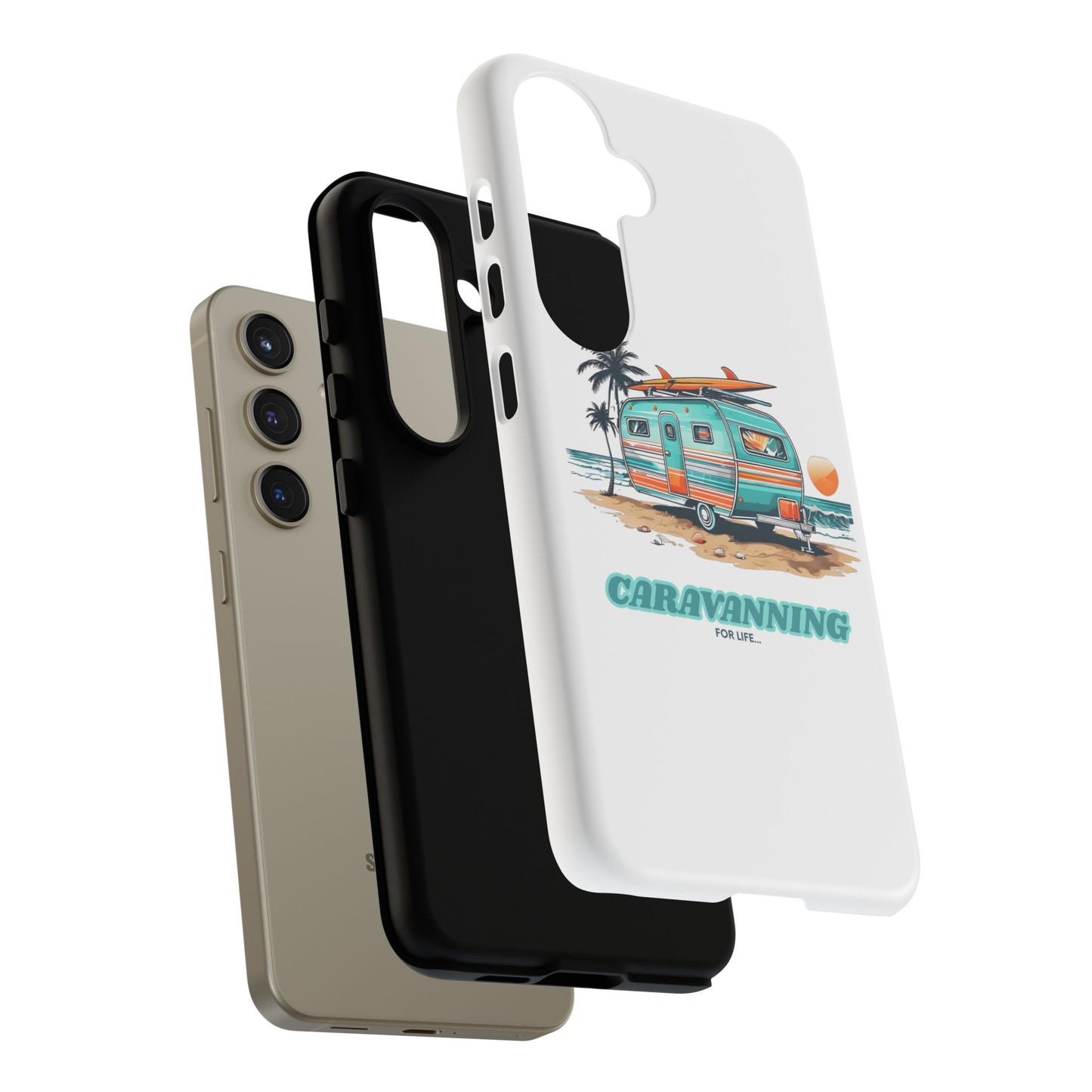 Caravan Phone Case - Caravanning for Life Design Caravan Phone Case - Ideal Gift for Caravan Owners